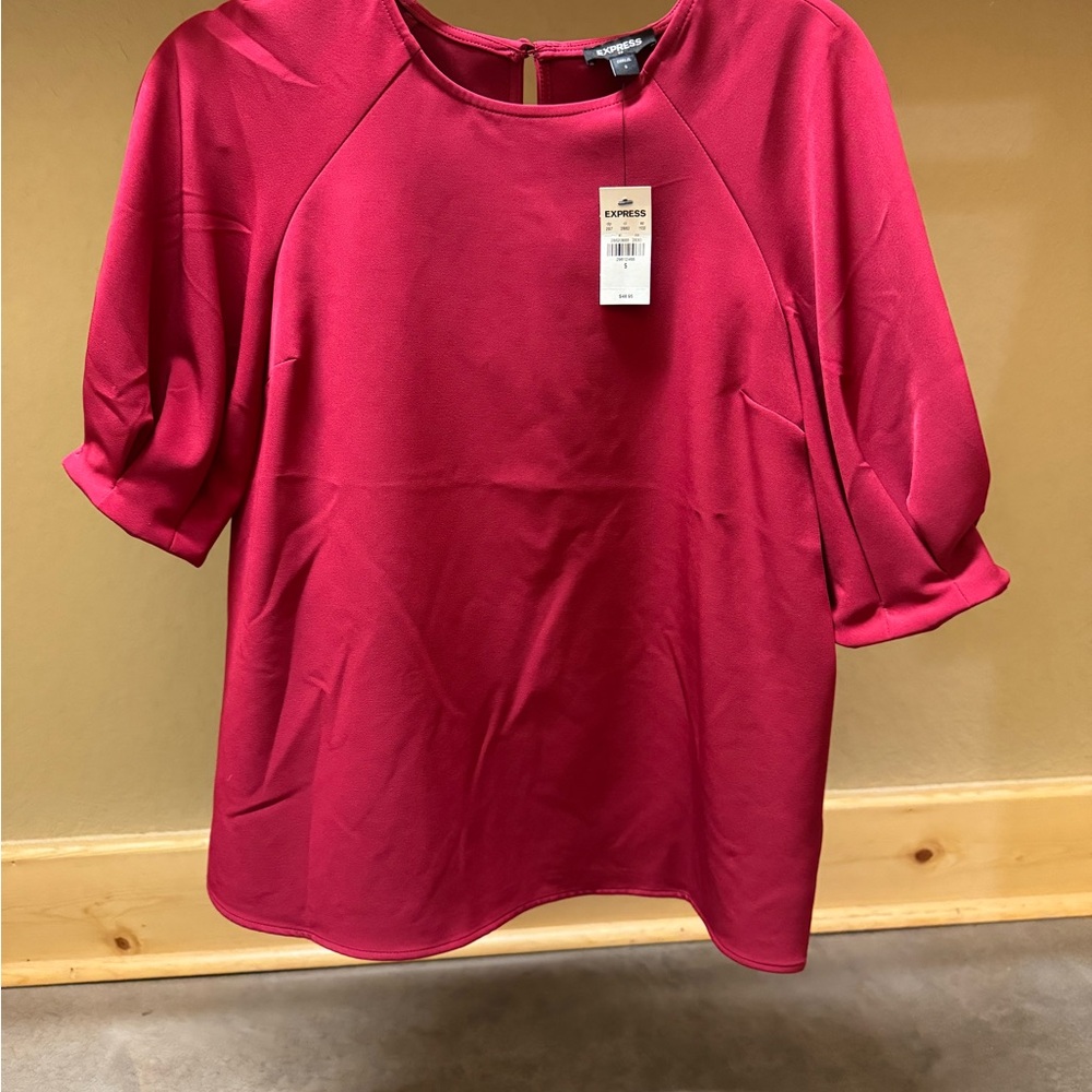 Burgundy Women's Top